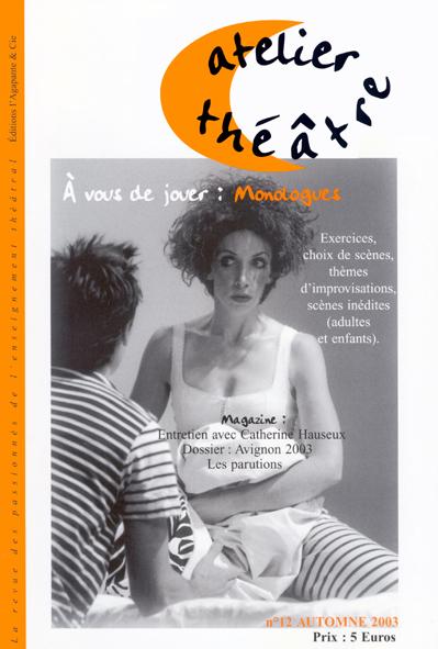 REVUE ATELIER-THEATRE N°12