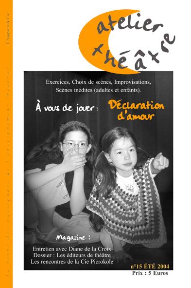 REVUE ATELIER-THEATRE N°15