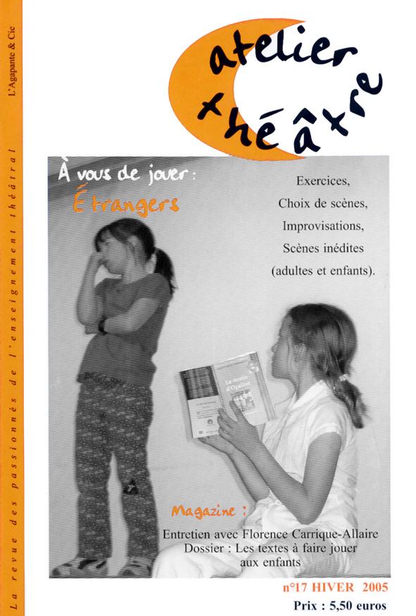 REVUE ATELIER-THEATRE N°17